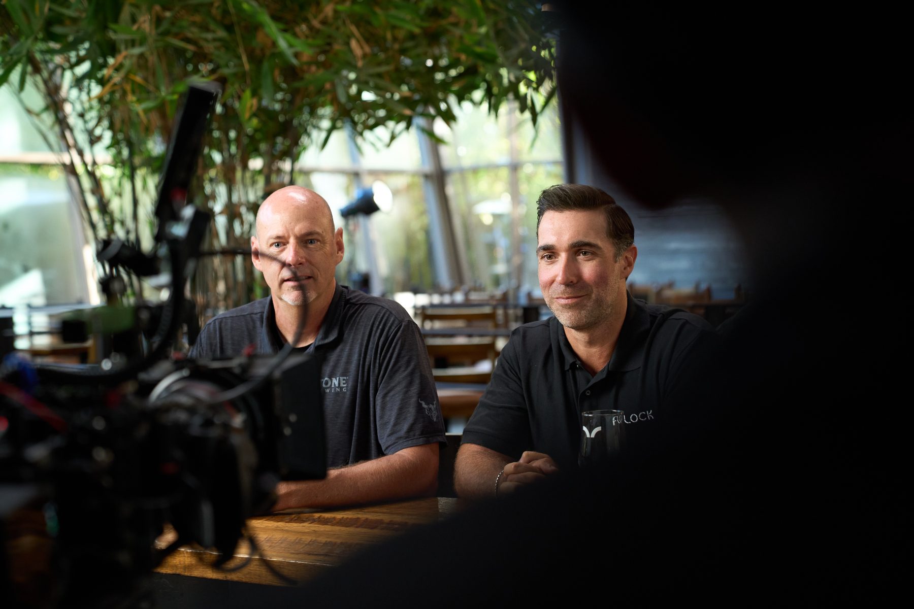 Interview on location