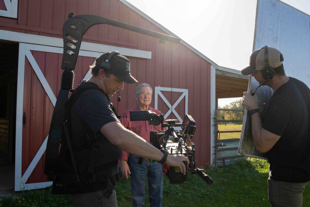On location